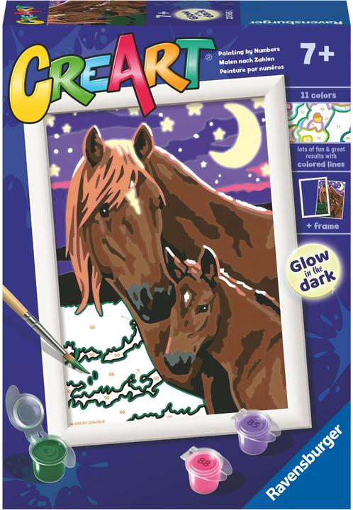 Produktbild Ravensburger CreArt Horses at Midnight