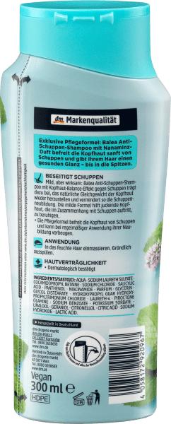 Produktbild dm Balea Anti Schuppen (300 ml, Flüssiges Shampoo)