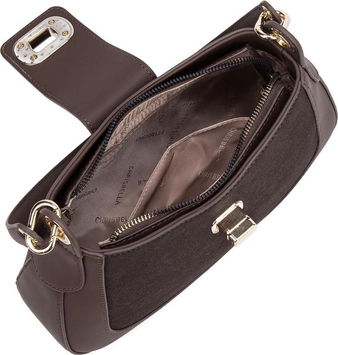 Immagine prodotto Chrisbella Damen Schultertasche - Modell Aurelia Lux - 100% Polyurethan - 29.0 X 8.0 X 17.0 Cm