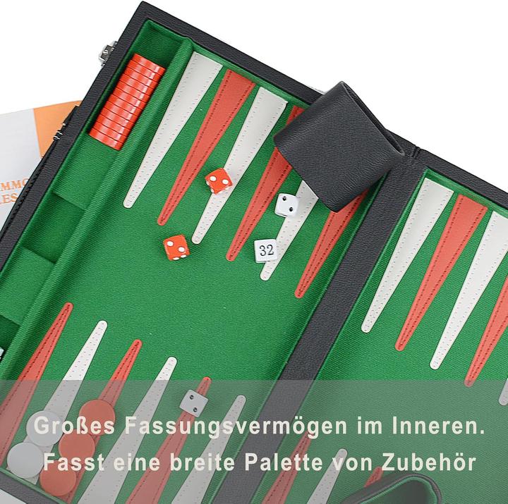 Produktbild Bucher&Rossini Backgammon Koffer