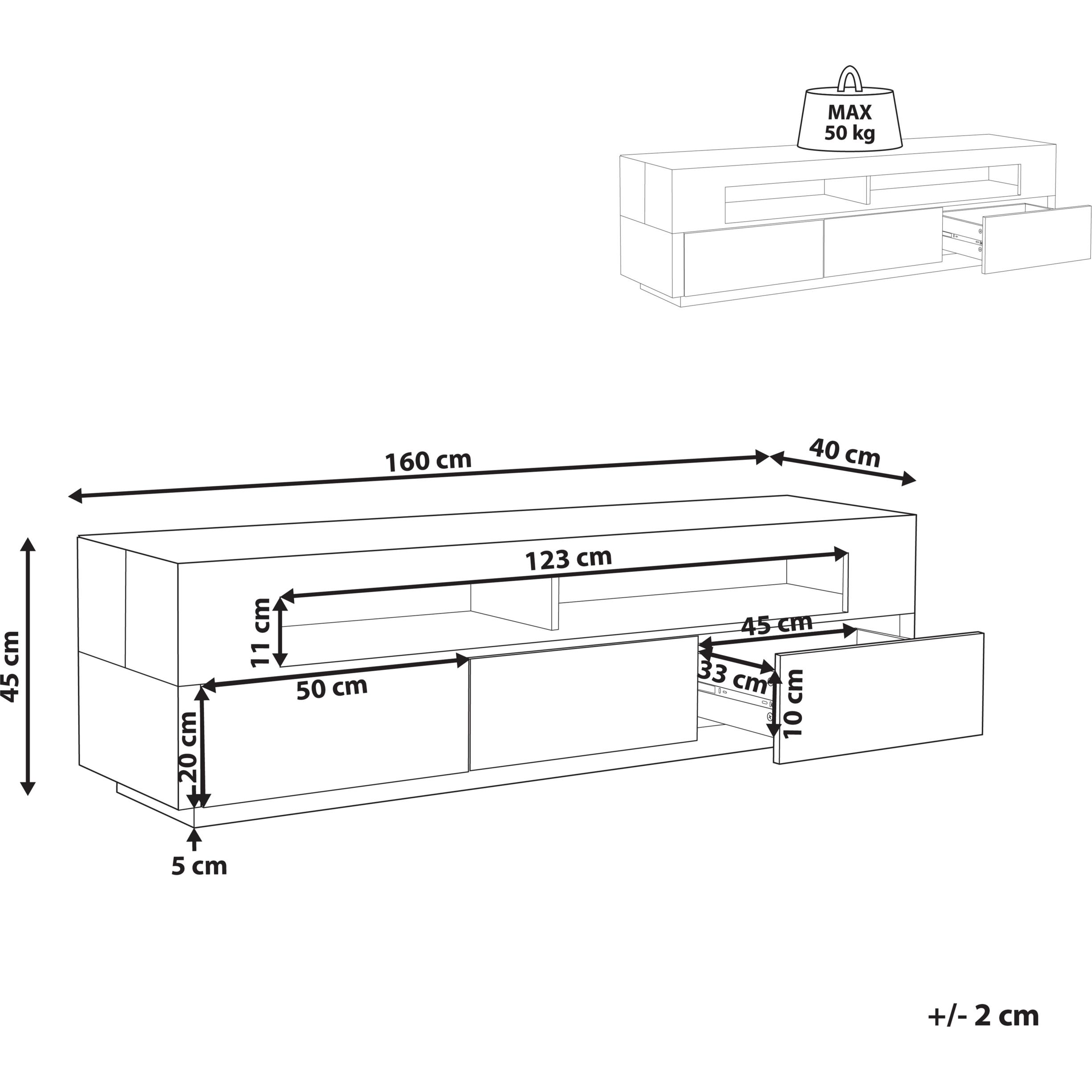 Thumbnail - Beliani, TV Möbel, Antonio