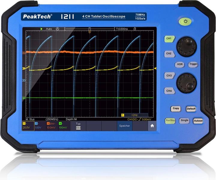 Produktbild Peaktech P 1211 Tablet oscilloscope