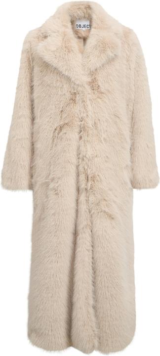 Object Faux Fur Mantel