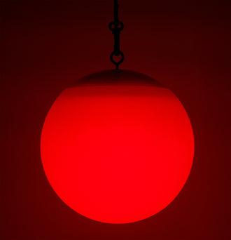 Actual product image Schwaiger 660173 Solar Hängelampe Kugel-Leuchte (50 lm, IP44)