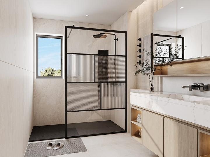 Shower Design Slomena (200 cm, 120 cm, 200 cm)