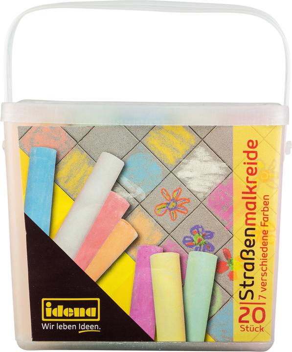Immagine prodotto Idena Gesso da strada 20 Scatola 7 Colori (Multicolore, 20 x)