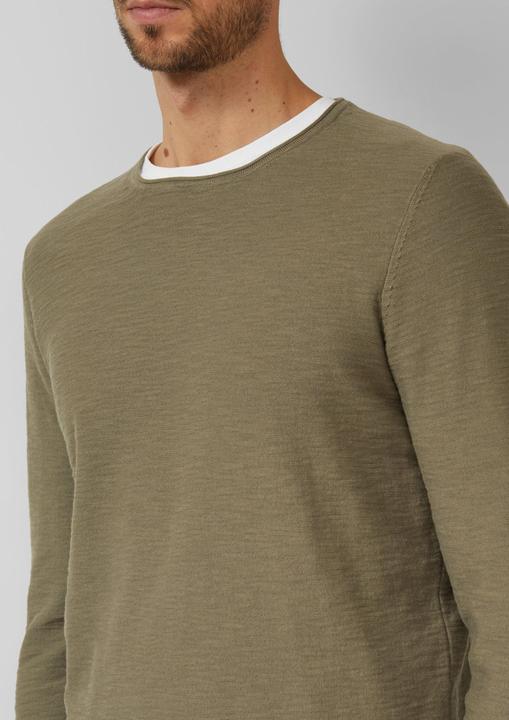 Image du produit s.Oliver Strickpullover Strickpullover mit Flammgarnstruktur (S)