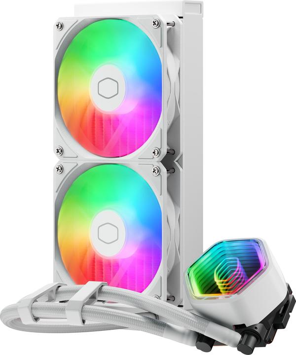 Actual product image Cooler Master chłodzenie wodne MasterLiquid 240 Core II ARGB White