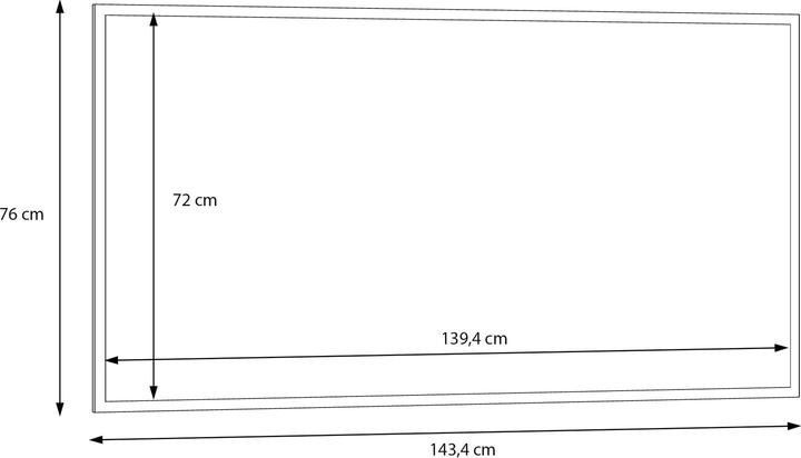 Immagine prodotto Möbel-Eins Adiago (143.40 x 76 cm)