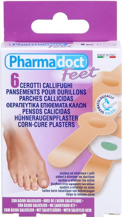 Produktbild Axisis Pharmadoct Feet Hühneraugenpflaster, 6 St. Pflaster (6 x)