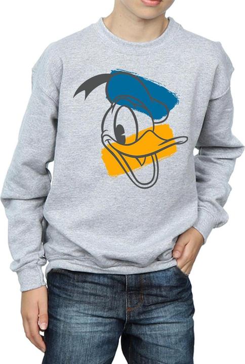 Actual product image Disney Boys Donald Duck Head Sweatshirt (152, 158)
