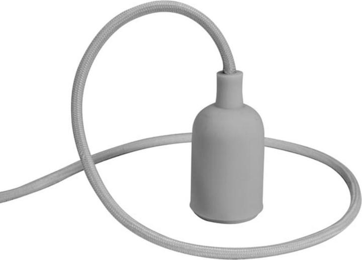 Image du produit Vellight Suspension Design Avec Câble Textile - Gris (E27)