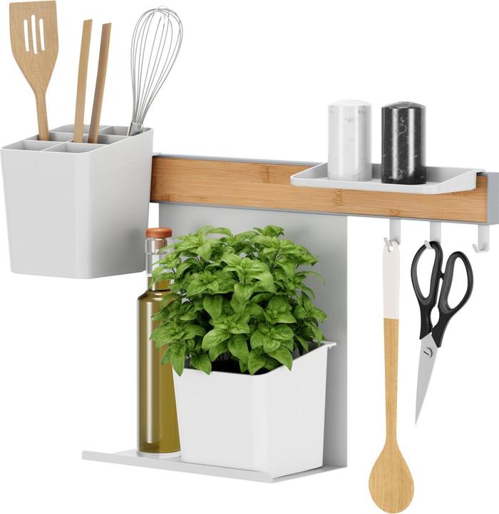 Image du produit tesa Organiseur de cuisine Combi-Set M à coller, montage sans perçage
