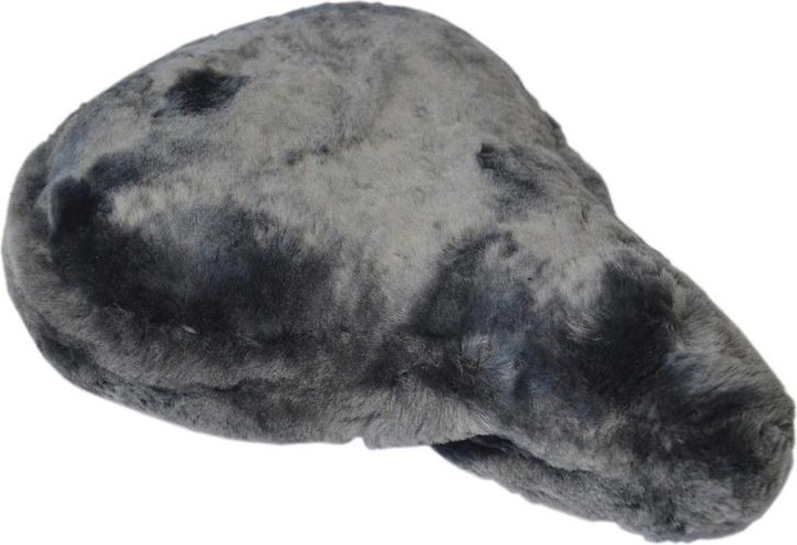 KlickFix Sattelüberzug Lammfell, gross