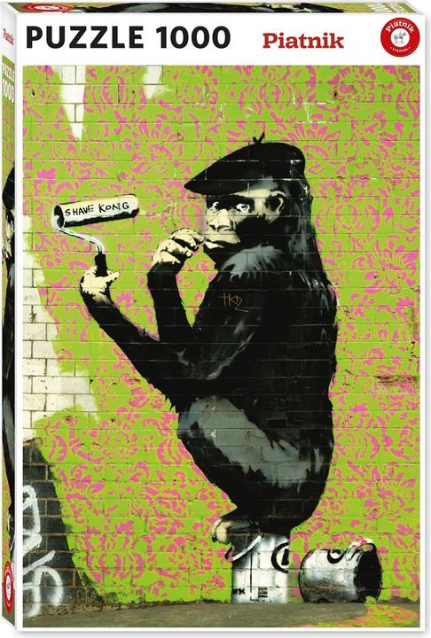 Image du produit Piatnik Banksy Roller Chimp 1000 T (1000 pièces)