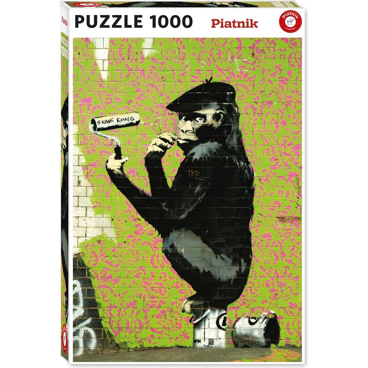 Piatnik Banksy Roller Chimp 1000 T (1000 pezzi)
