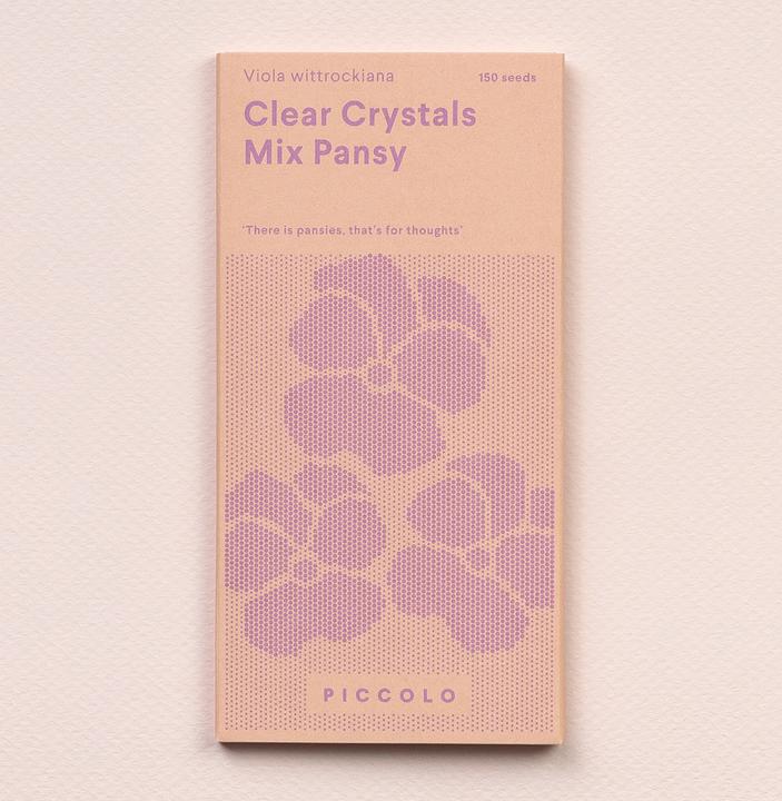 Produktbild Piccolo Veilchen Clear Crystals Mix (Blumensamen)