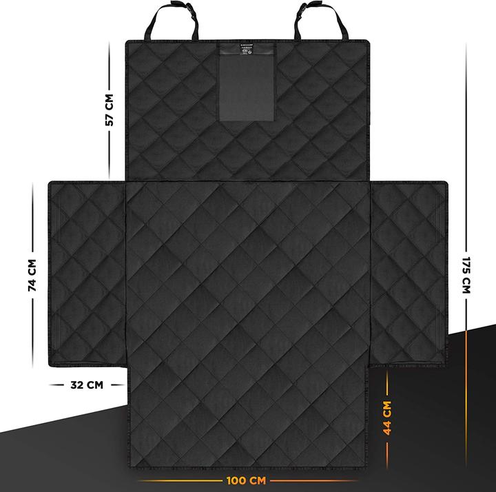 Produktbild Dunlop Hundedecke für Kofferraum (Hund, Reflektoren, Faltbar, Waschmaschinenfest)