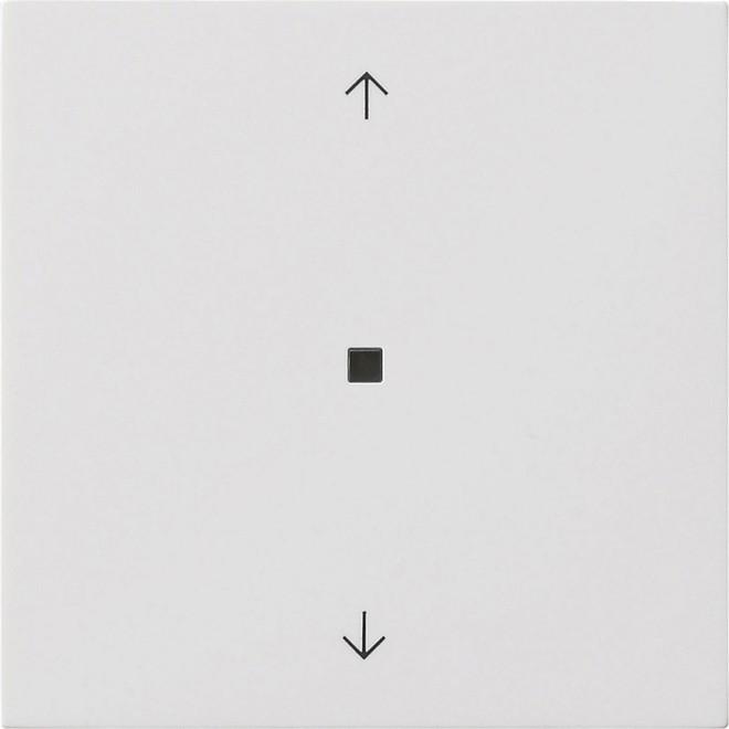 Gira Controllo frecce del bilanciere 1f 5388112, Pulsante + Interruttore, Bianco