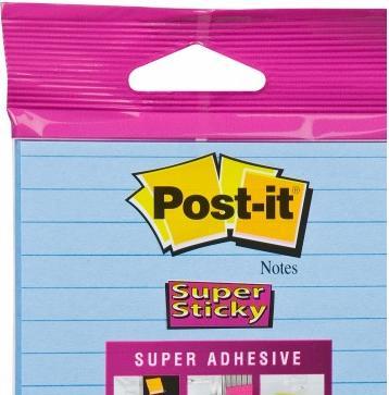 Image du produit Post-it Super Sticky (102 x 152 mm)