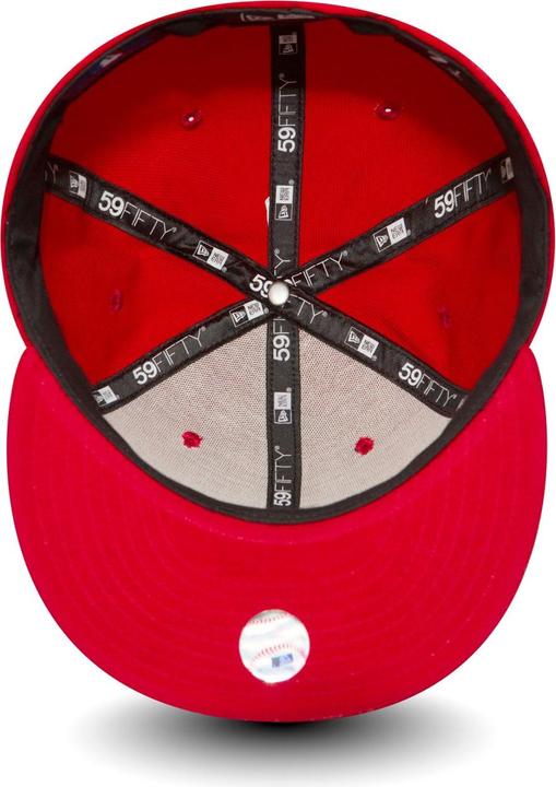 Produktbild New Era 59Fifty Cap - BASIC LA Dodgers rot / weiss - 7 1/4 (7 1/4)