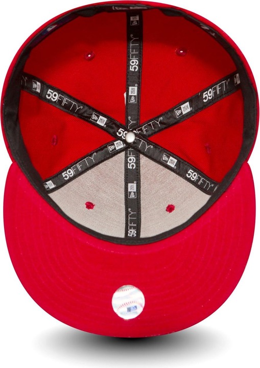 Produktbild New Era 59Fifty Cap - BASIC LA Dodgers rot / weiss - 7 1/4 (7 1/4)