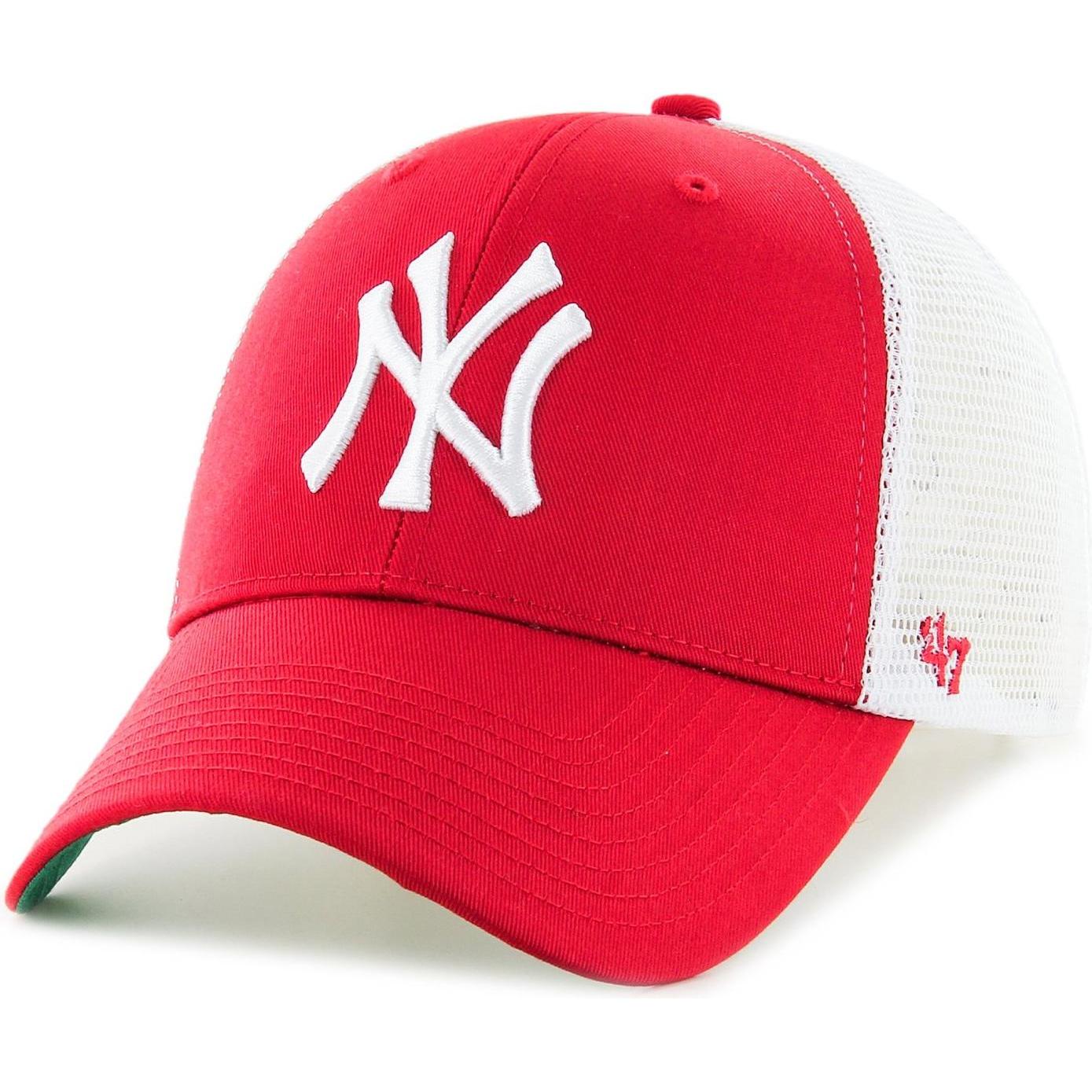 47 Brand, Herren, Cap, Branson New York Yankees, Rot, (One Size)