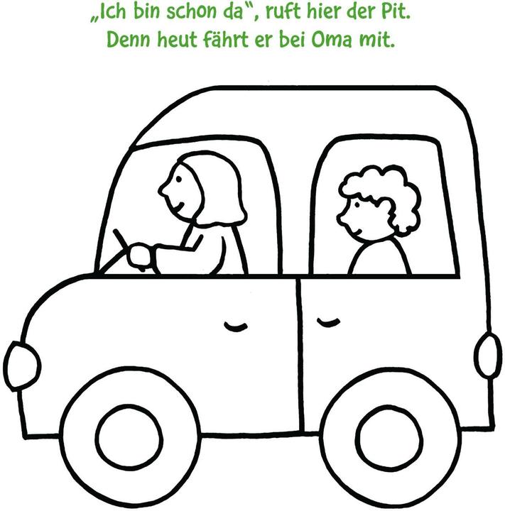 Produktbild Ausmalbilder für Kita-Kinder: Das dicke Kindergarten-Malbuch: vorher und nachher