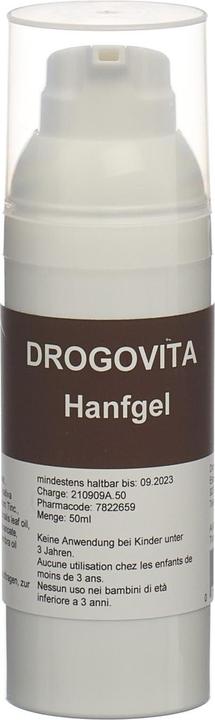 Actual product image Drogovita Hemp gel (Body gel, 50 ml)