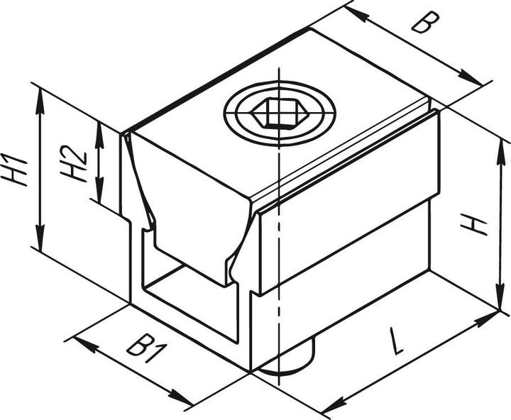 Actual product image Magni Tensioner double wedge clamping force 8.8kn IBT 81000 (26.90 mm)