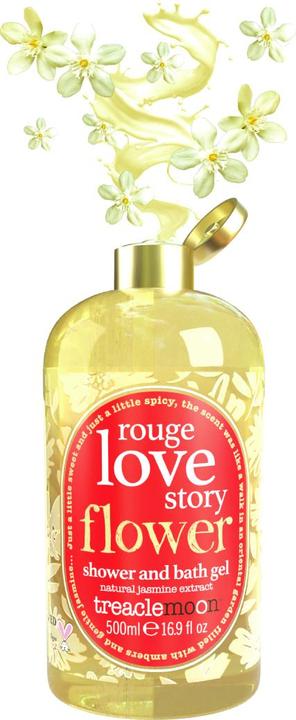 Immagine prodotto Treaclemoon Rouge Love Story Gel doccia e bagno 500ml con fragranza naturale di gelsomino (500 ml)