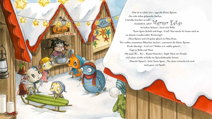 Produktbild Die kleine Spinne Widerlich - Wundervolle Winterzeit - Sonderausgabe zu Weihnachten mit leckeren (Deutsch, Diana Amft, 2023)