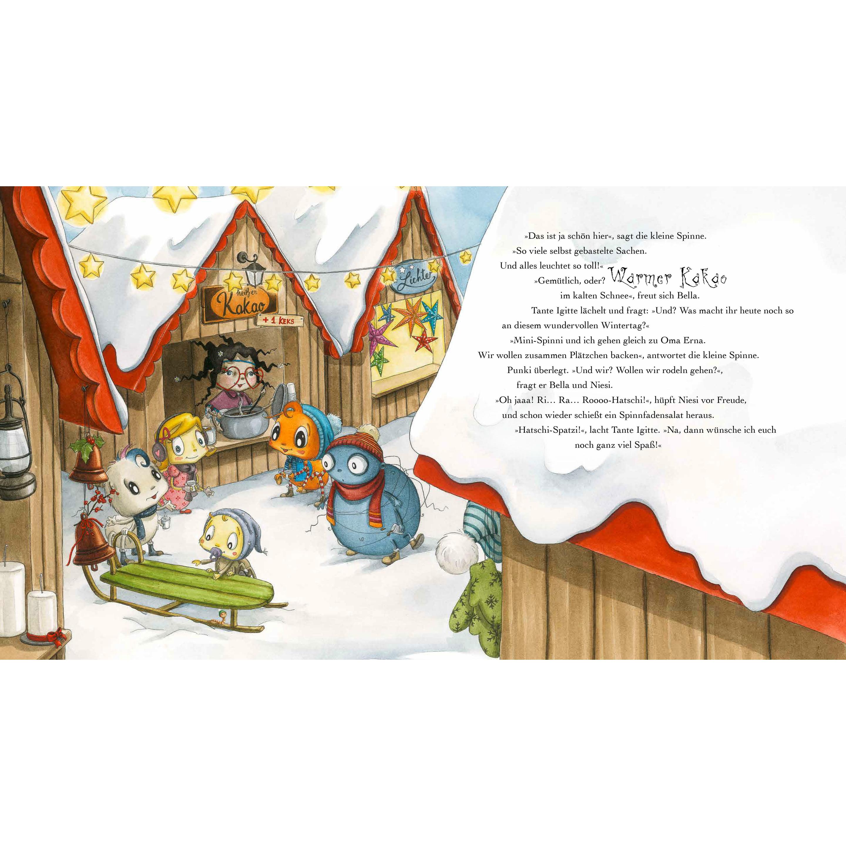 Thumbnail - Die kleine Spinne Widerlich - Wundervolle Winterzeit - Sonderausgabe zu Weihnachten mit leckeren, Kinderbücher von Diana...