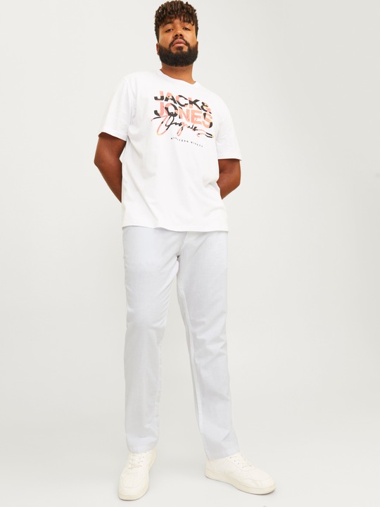 Actual product image Jack & Jones Plus Size Tapered Fit Carrot Trousers Carrot Trousers (W42/L36)
