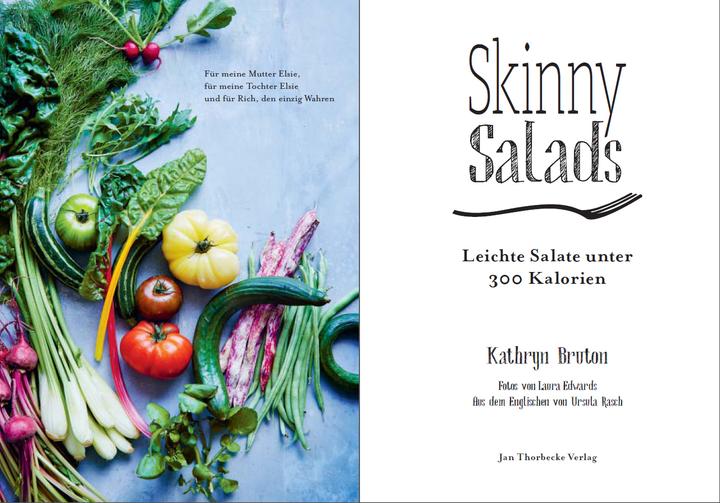 Produktbild Skinny Salads (Deutsch, Englisch, Kathryn Bruton, 2018)