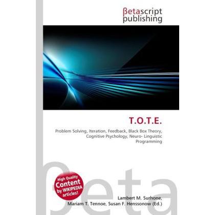 T.O.T.E., Fachbücher von Lambert M. Surhone, Mariam T. Tennoe, Susan F. Henssonow