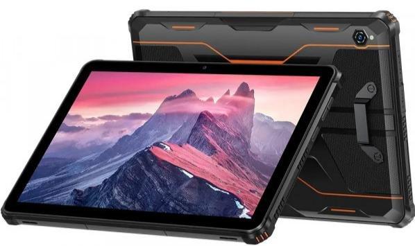 Actual product image Oukitel RT9 - Rugged Tablet (4G - 10.1" - NFC - 11.000 mAh - 256 GB, 6 GB RAM) Orange (4G, 10.10", 256 GB, Orange)