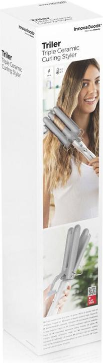 Immagine prodotto InnovaGoods Ferro arricciacapelli triplo in ceramica Triler