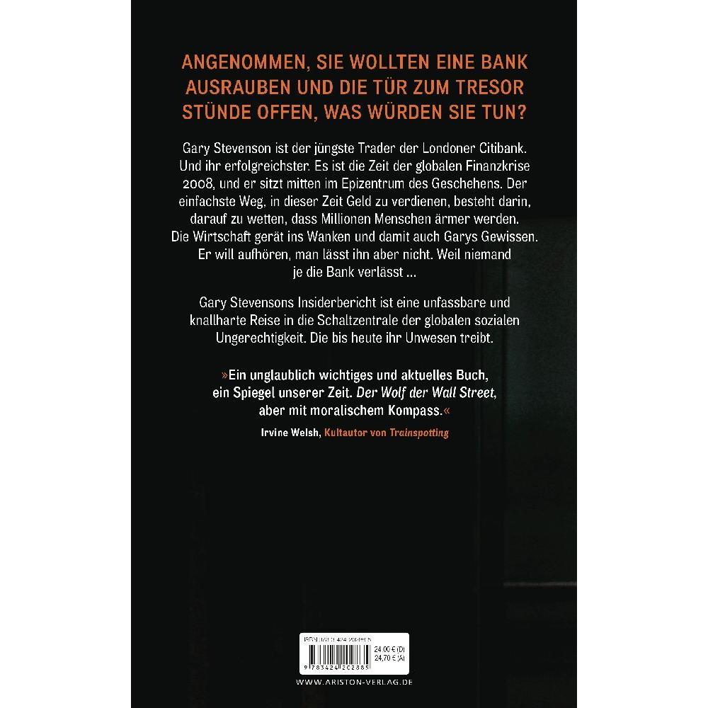 Thumbnail - Das Milliardenspiel, Sachbücher von Gary Stevenson