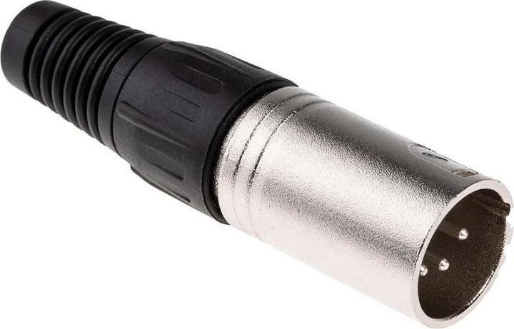 Produktbild RS PRO Kabelstecker XLR vernickelt 4-polig