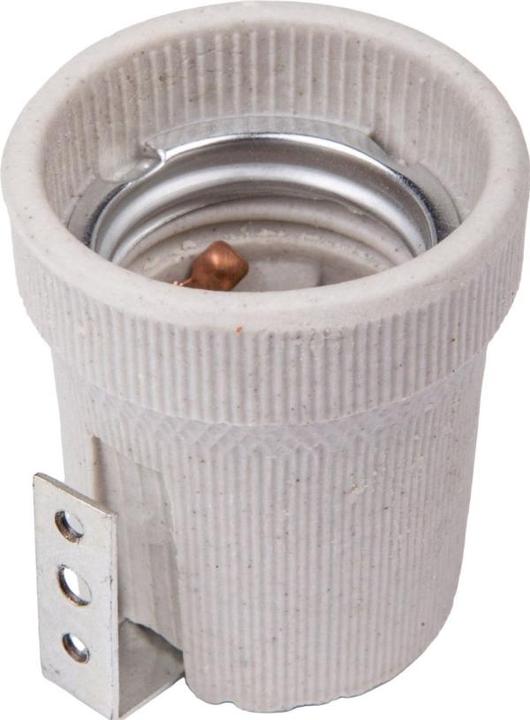 Produktbild Kanlux Fassung E27 Porzellan mit Bügel Keramik Lampenfassung E27-F