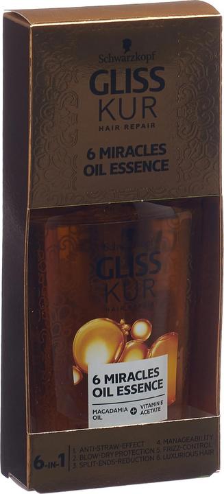 Actual product image Gliss 6 miracle oil essence (75 ml)