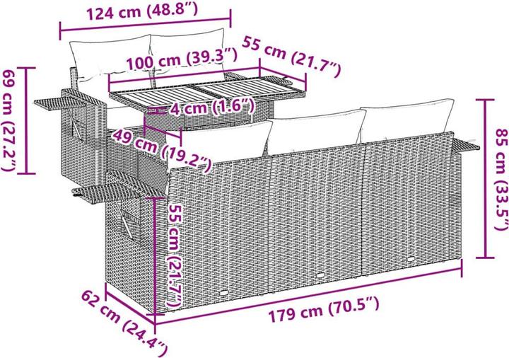 Produktbild vidaXL Isabella