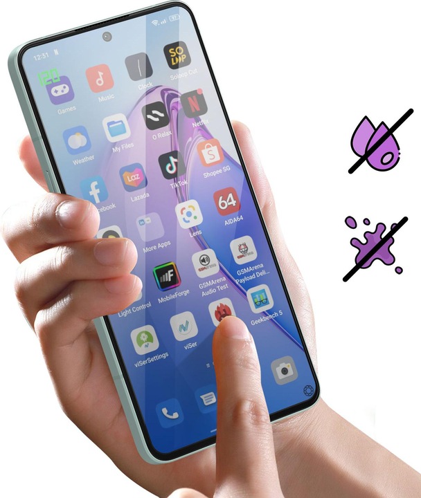 Image du produit Bigben Connected Protection d'écran en verre (1 pièce(s), Oppo AX7 Pro)