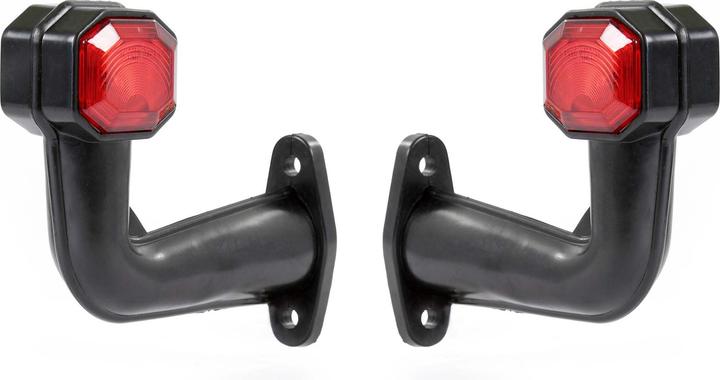 Image du produit Wiltec Feu de gabarit Latéral 2x 6 LED Feu d’encombrement Camion Remorque Auto Éclairage Routier