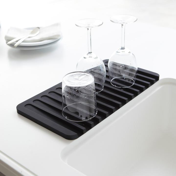Image du produit Yamazaki Tapis d'égouttage en silicone FLOW