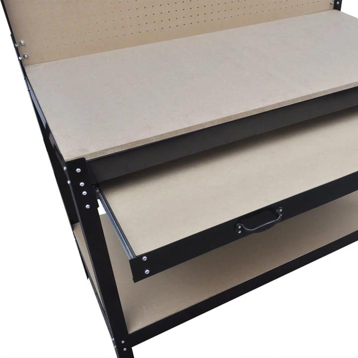 Image du produit vidaXL Werkbänke (55 cm, 115 cm)