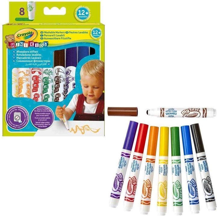 Produktbild Crayola Mini Kids - Marker (Multi, 8 x)