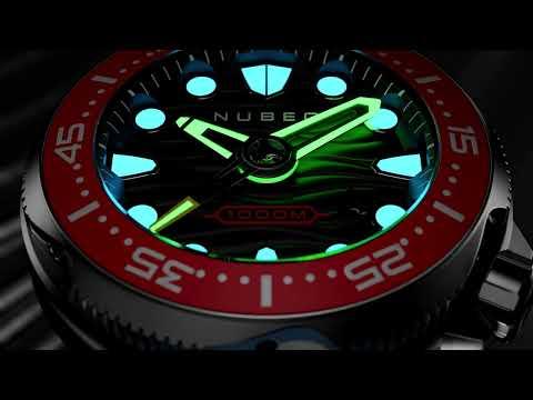 Actual product image Nubeo NB-6102-02 Ventana Limited Edition (Diving watch)