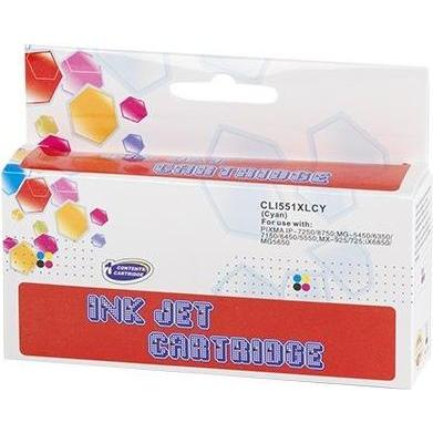 ECO, Cartucce, Canon CLI551XL Aftermarket Cyan Ink Patrone